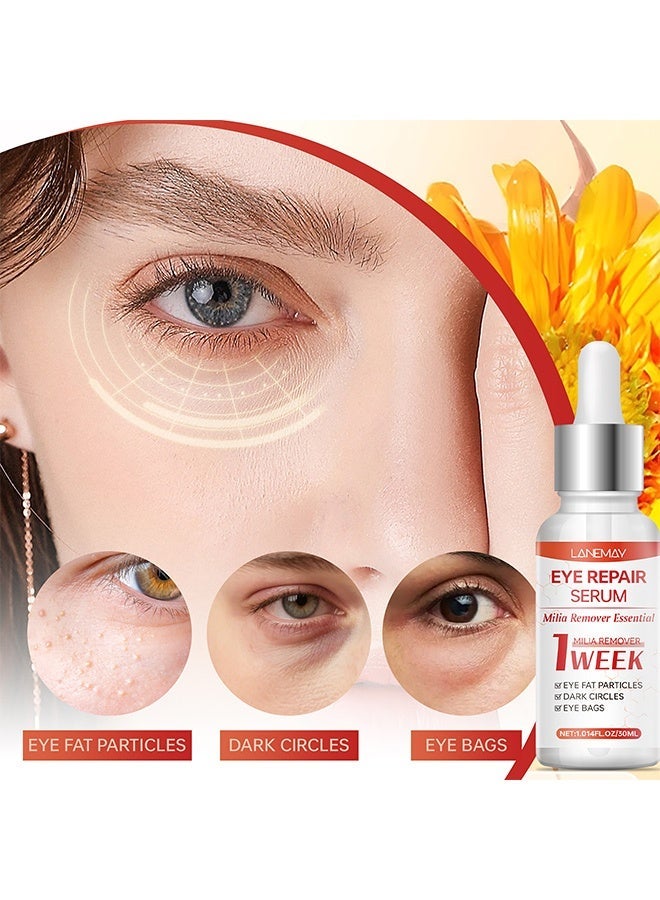 LANEMAY Eye area moisturizing essence for softening and repairing eye care solution 30ml - Image 3